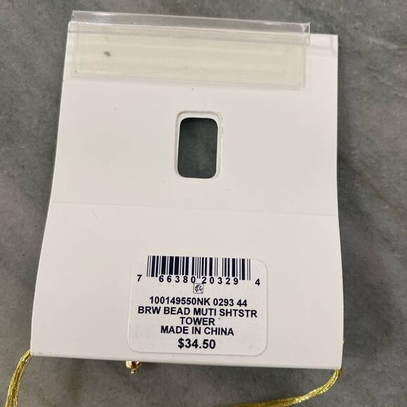 STYLE & CO Beaded Boho Multi-Strand Necklace, 18" + 3" extender - Picture 4 of 4